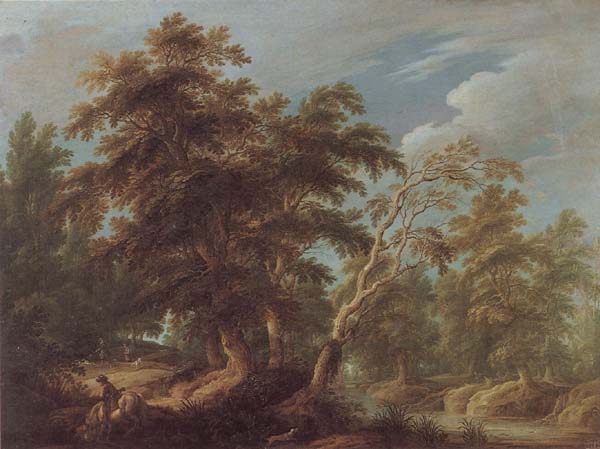 Hunters in a Forest